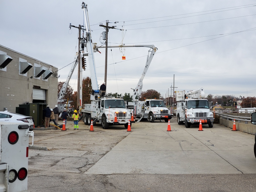 Commercial service upgrade.